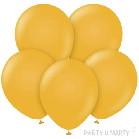 balony beauty and charm pastelowe musztardowy godan 12 10 szt