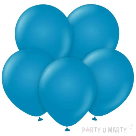 balony beauty and charm pastelowe niebieski ciemny godan 12 10 szt