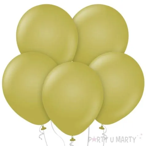 balony beauty and charm pastelowe oliwkowy godan 12 50 szt