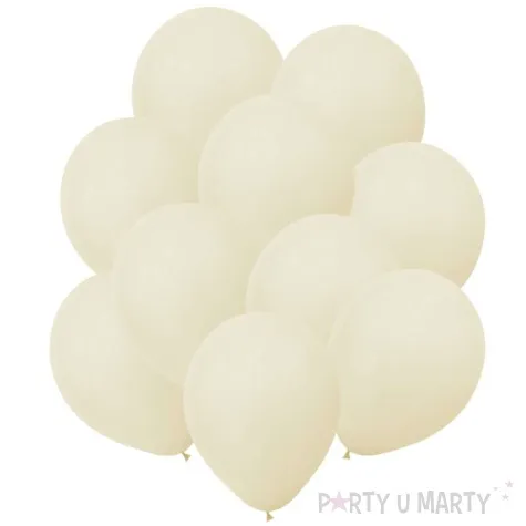 balony beauty and charm pastelowe piaskowy godan 12 10 szt