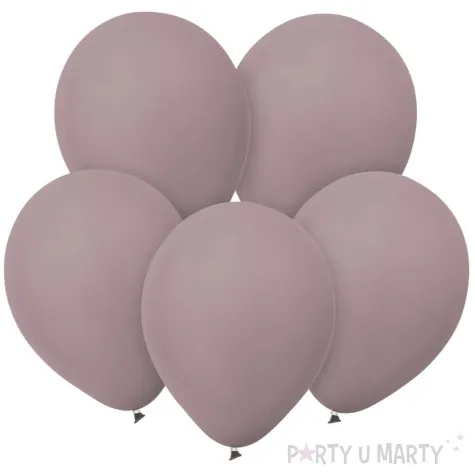balony beauty and charm pastelowe rozowy ciemny godan 18 5 szt