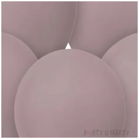 balony beauty and charm pastelowe rozowy ciemny godan 18 5 szt