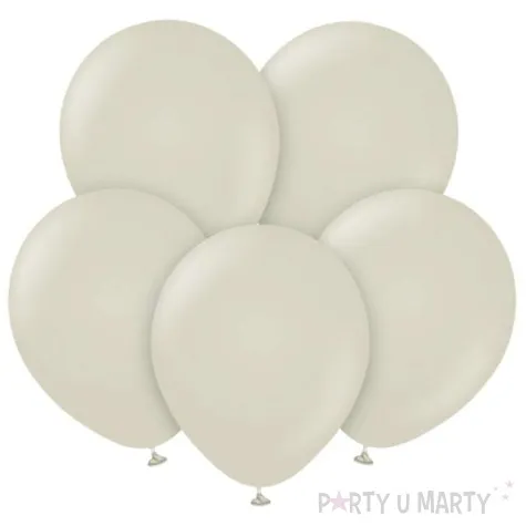 balony beauty and charm pastelowe szaro bezowy godan 12 10 szt