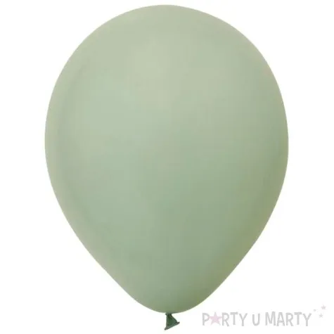 balony beauty and charm pastelowe szaro zielony godan 12 10 szt