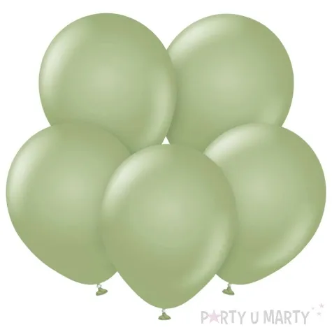 balony beauty and charm pastelowe szarozielony godan 18 5 szt