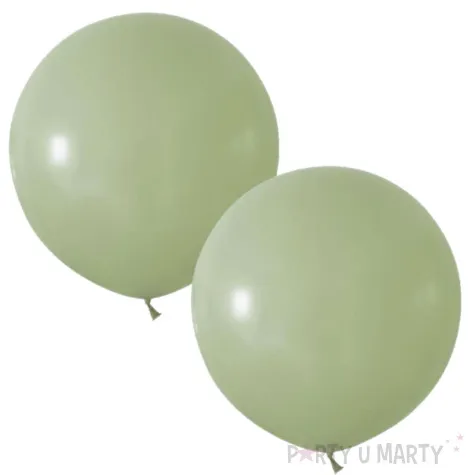 balony beauty and charm pastelowe szarozielony godan 24 2 szt