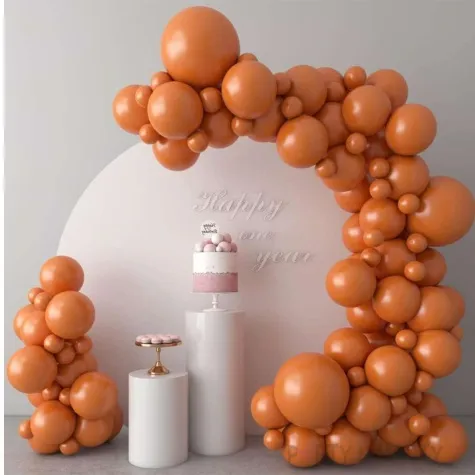 balony beauty and charm pastelowe terakota godan 12 50 szt