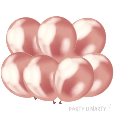balony beauty and charm platynowe czerwone jasne godan 12 7 szt