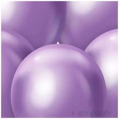 balony beauty and charm platynowe fioletowy godan 18 5 szt
