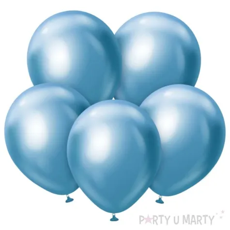 balony beauty and charm platynowe niebieski jasny godan 18 5 szt