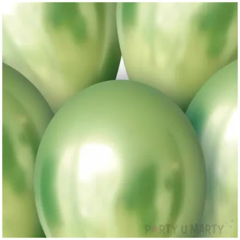 balony beauty and charm platynowe oliwkowy godan 18 5 szt