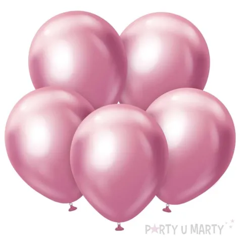 balony beauty and charm platynowe rozowy jasny godan 18 5 szt