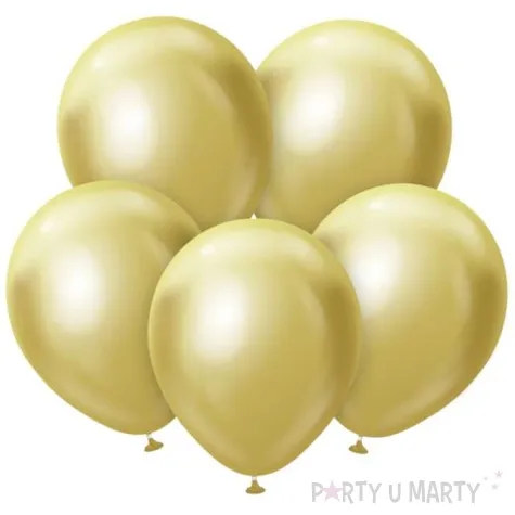 balony beauty and charm platynowe zlote jasne godan 18 5 szt