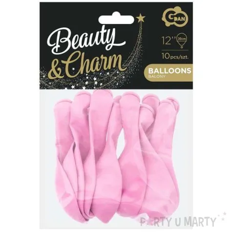 balony beauty and charm rozowe godan 12 10 szt