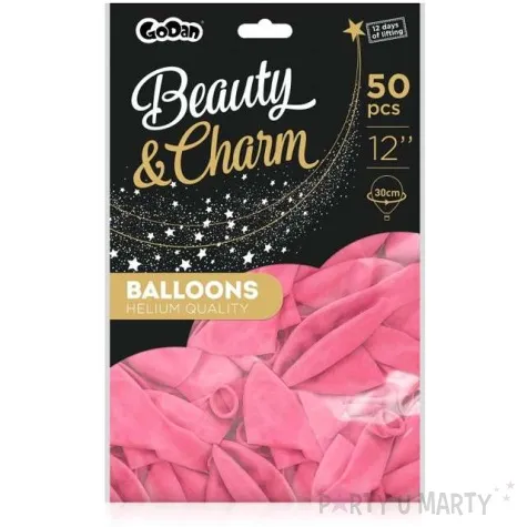 balony beauty and charm rozowy pastelowy godan 12 50 szt