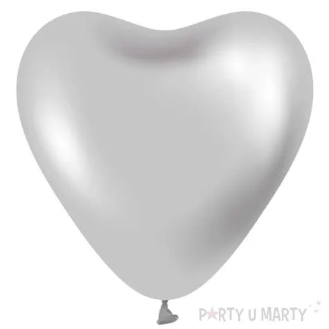balony beauty and charm serca platynowe srebrne godan 12 6 szt