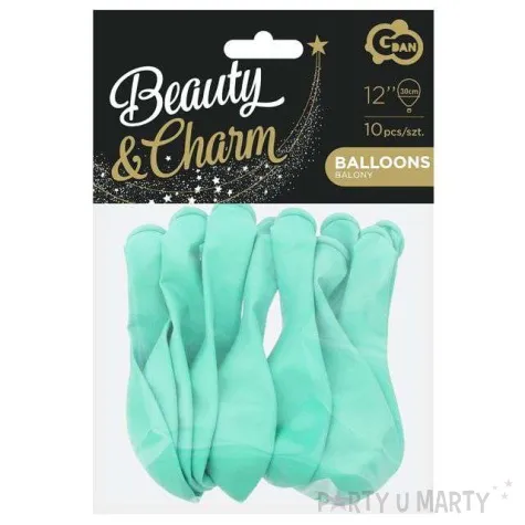 balony beauty and charm zielone godan 12 10 szt