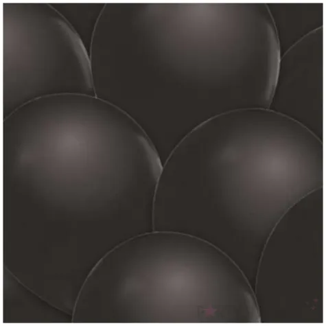 balony beauty charm czarny metalik godan 12 10 szt