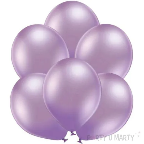 balony blyszczace fioletowe belbal 12 100 szt