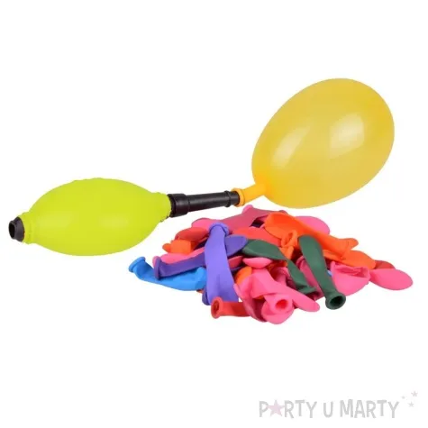 balony bomby wodne z pompka zolta arpex 45 szt