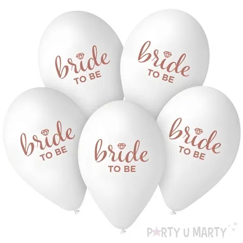 balony bride to be bialy gemar 13 5 szt