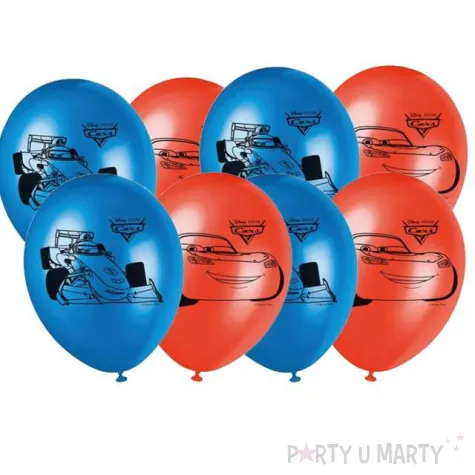 balony cars ice mix procos 10 8 szt