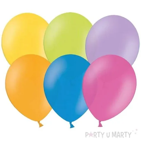 balony celebration pastel mix 10 100 szt