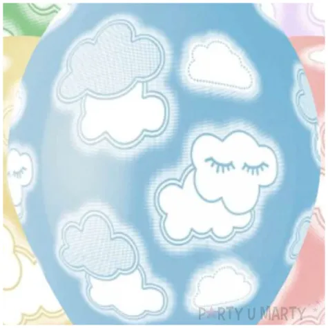 balony chmurki mix gemar 13 5 szt