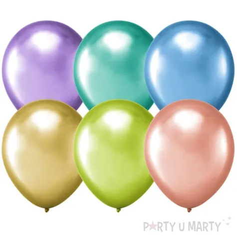 balony chrom mix partypal 10 10 szt