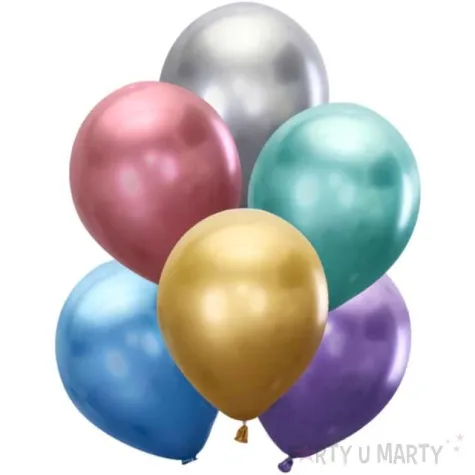 balony chrom mix partypal 12 5 szt