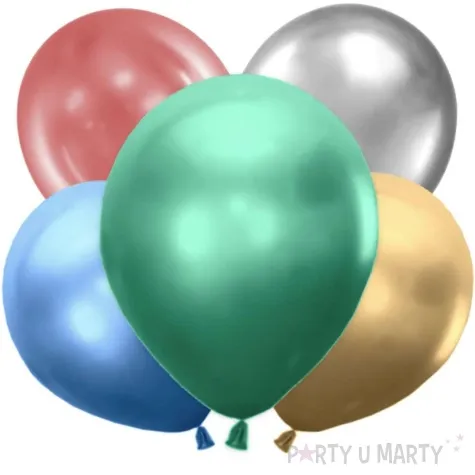 balony chrom mix partypal 12 5 szt