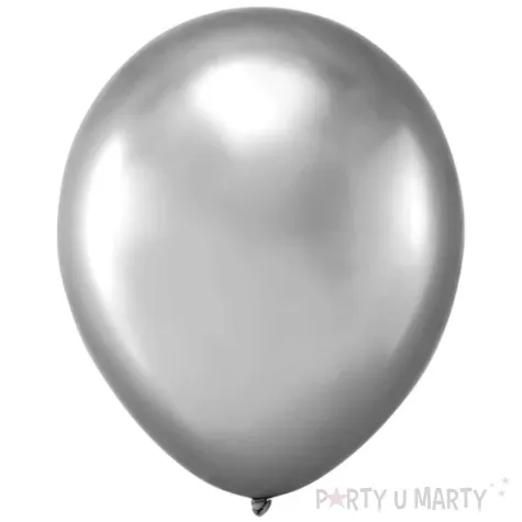 balony chrom srebrne partypal 5 20 szt