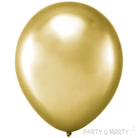 balony chrom zloty partypal 10 10 szt