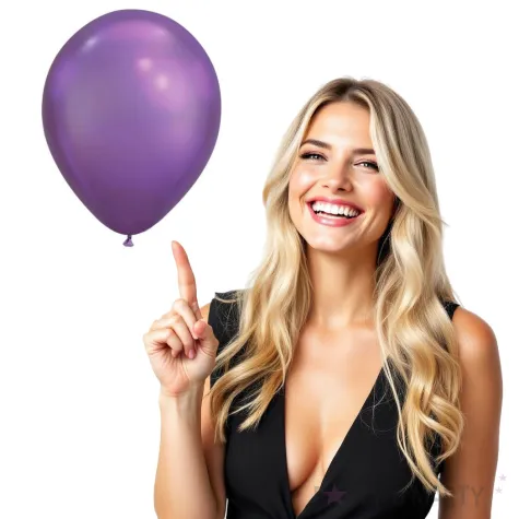 balony chromowane fioletowy qualatex 11 100 szt
