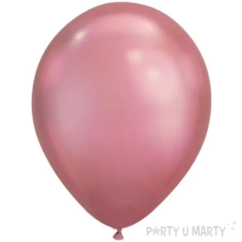 balony chromowane rozowe qualatex 11 100 szt