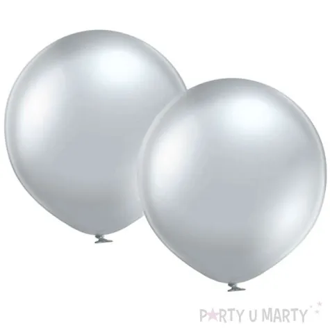 balony chromowane srebrne belbal 23 2 szt