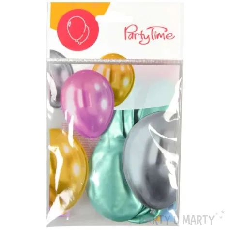 balony chromowane zielone arpex 12 5 szt