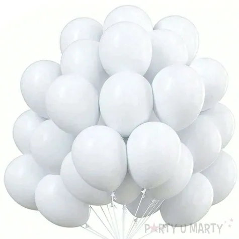 balony classic bialy pastel gemar 12 100 szt