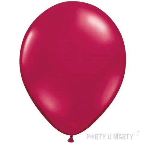 balony classic bordowy pastel qualatex 16 50 szt
