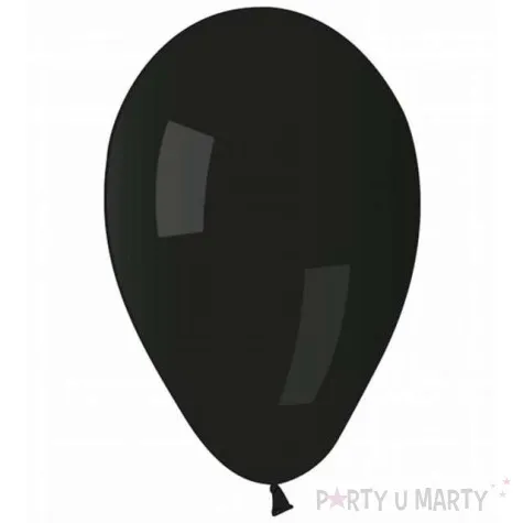 balony classic czarny pastel gemar 8 100 szt