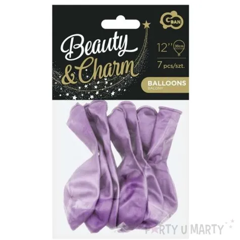 balony classic godan metalik fioletowy 12 7 szt