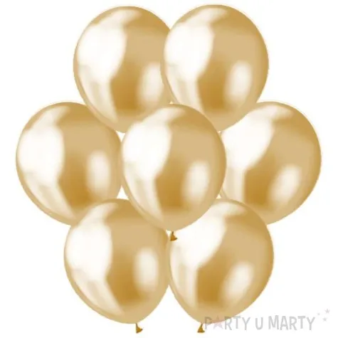 balony classic godan metalik zloty 12 7 szt