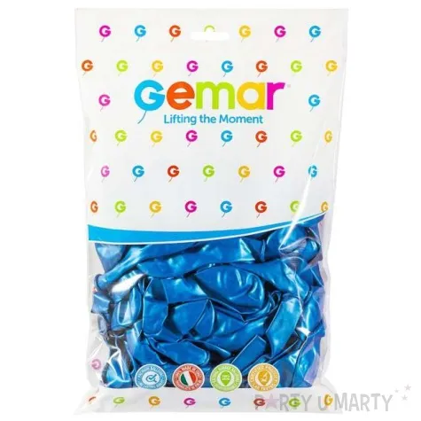 balony classic granatowy metalik gemar 10 100 szt