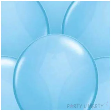 balony classic jasnoniebieskie qualatex 11 6 szt