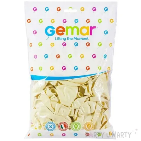 balony classic kosc sloniowa gemar 12 100 szt