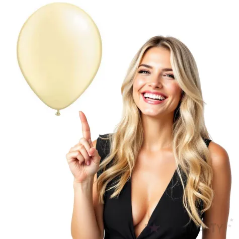 balony classic kosc sloniowa metalik qualatex 5 100 szt
