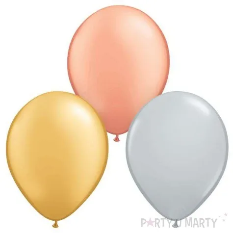 balony classic metalik mix qualatex 5 100 szt
