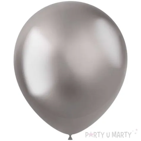 balony classic metalik srebrne folat 13 10 szt