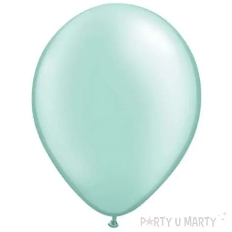 balony classic mietowe metalik qualatex 11 25 szt
