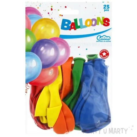 balony classic mix godan 9 25 szt